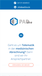 Mobile Screenshot of padline.de